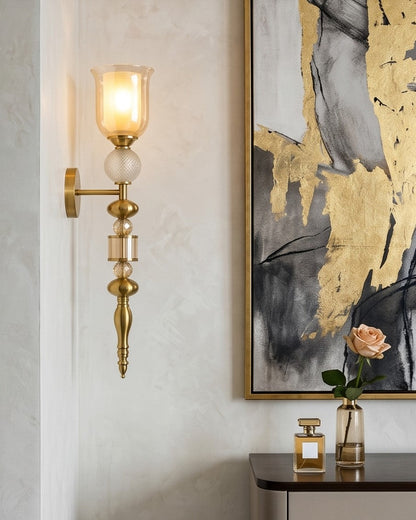 Étoile Luxe Wall Sconce - Amber