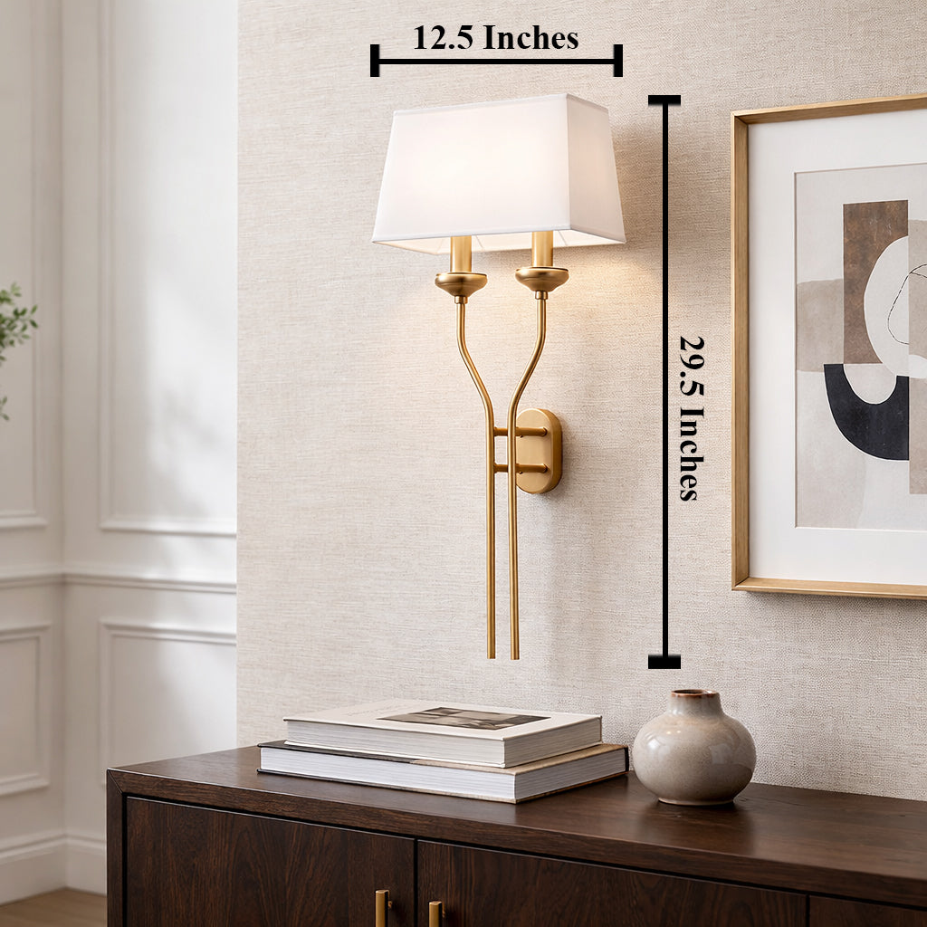 Lunar Radiance Wall Light for Living Room