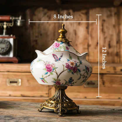 Lian Retro Ceramic Decorative Vase & Items for Room Decoration
