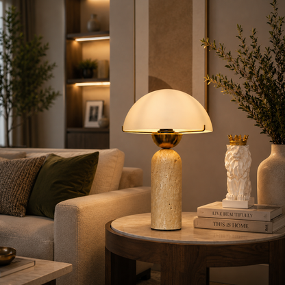 Lucent Hemisphere Table lamp for Home & Item for Home Decoration