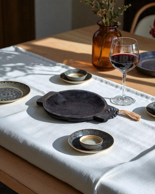 Handcrafted Hanlin Wooden Tray