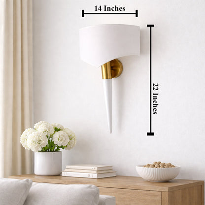 Ivory Curve Wall Light for Home