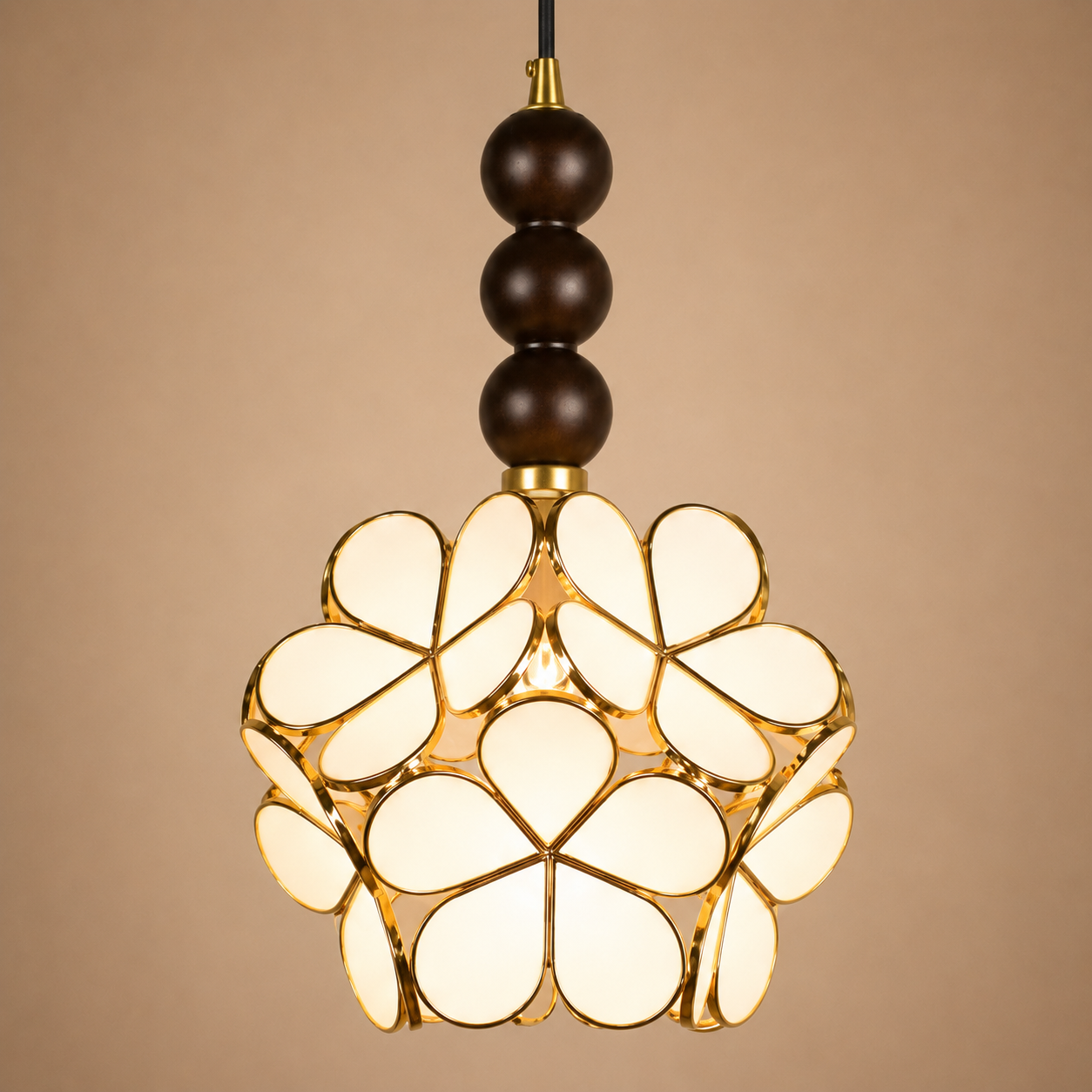Botanica Orb Pendant Light For Living Room & Item  for Home Decoration - White