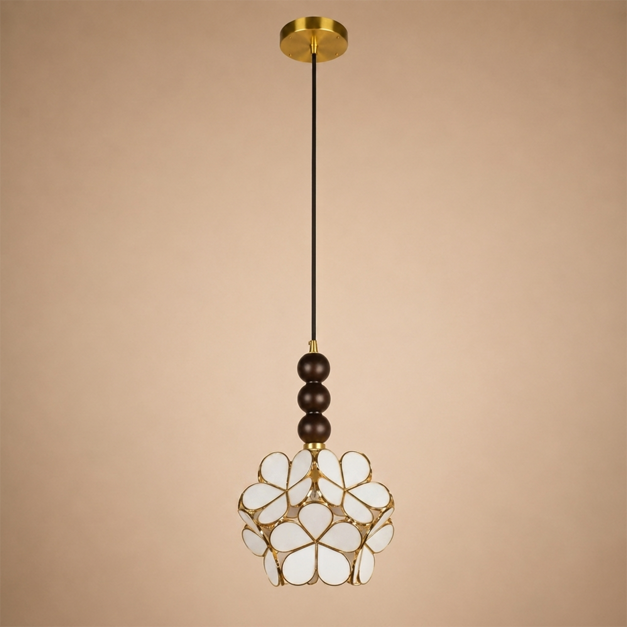 Botanica Orb Pendant Light For Living Room & Item  for Home Decoration - White