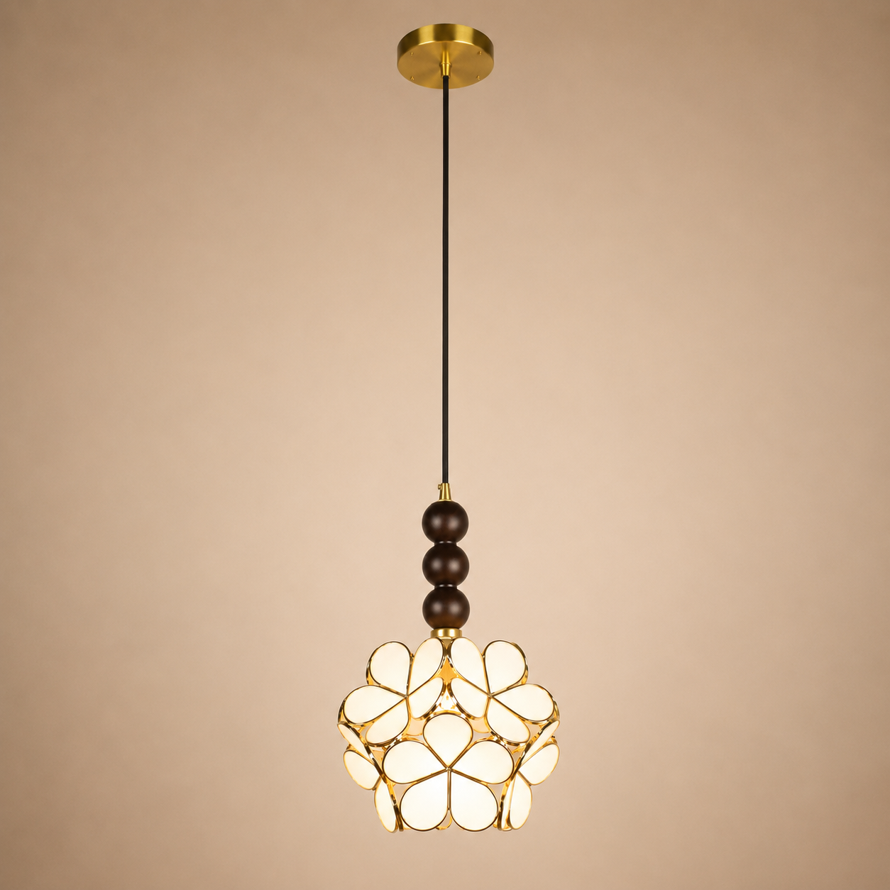 Botanica Orb Pendant Light For Living Room & Item  for Home Decoration - White