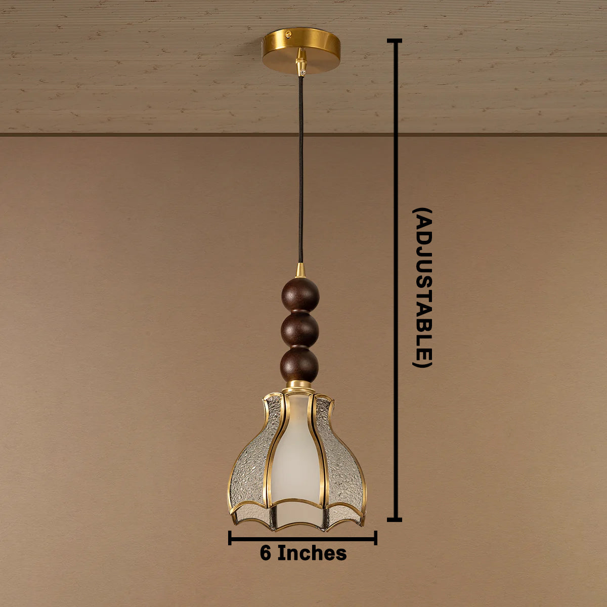 Retro Radiance Pendant Light For Home