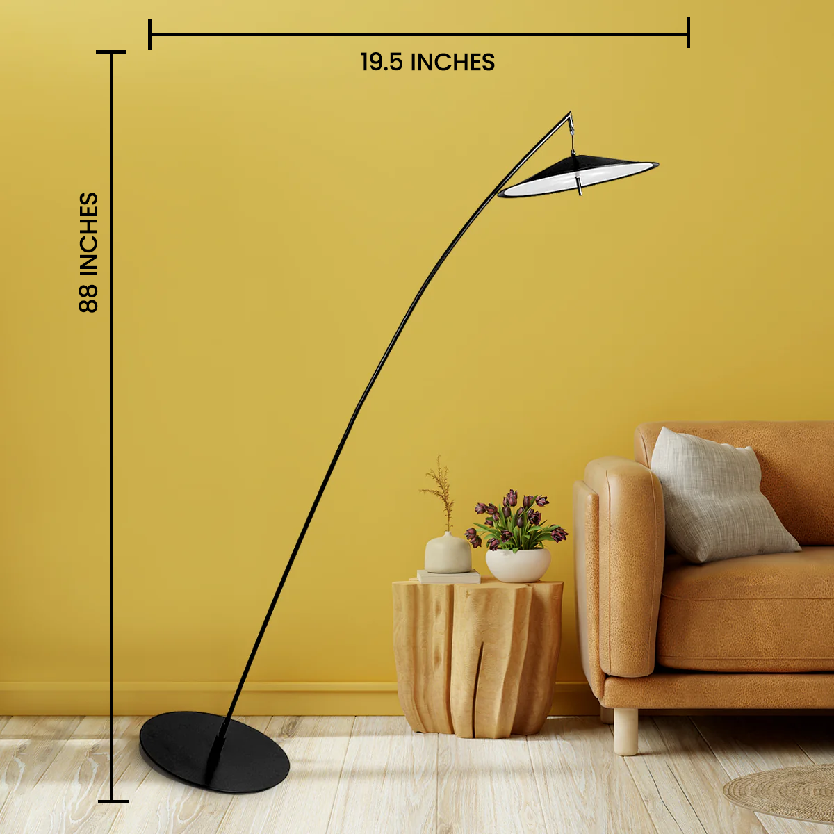 Radiant Prism Floor Lamp for Living Room