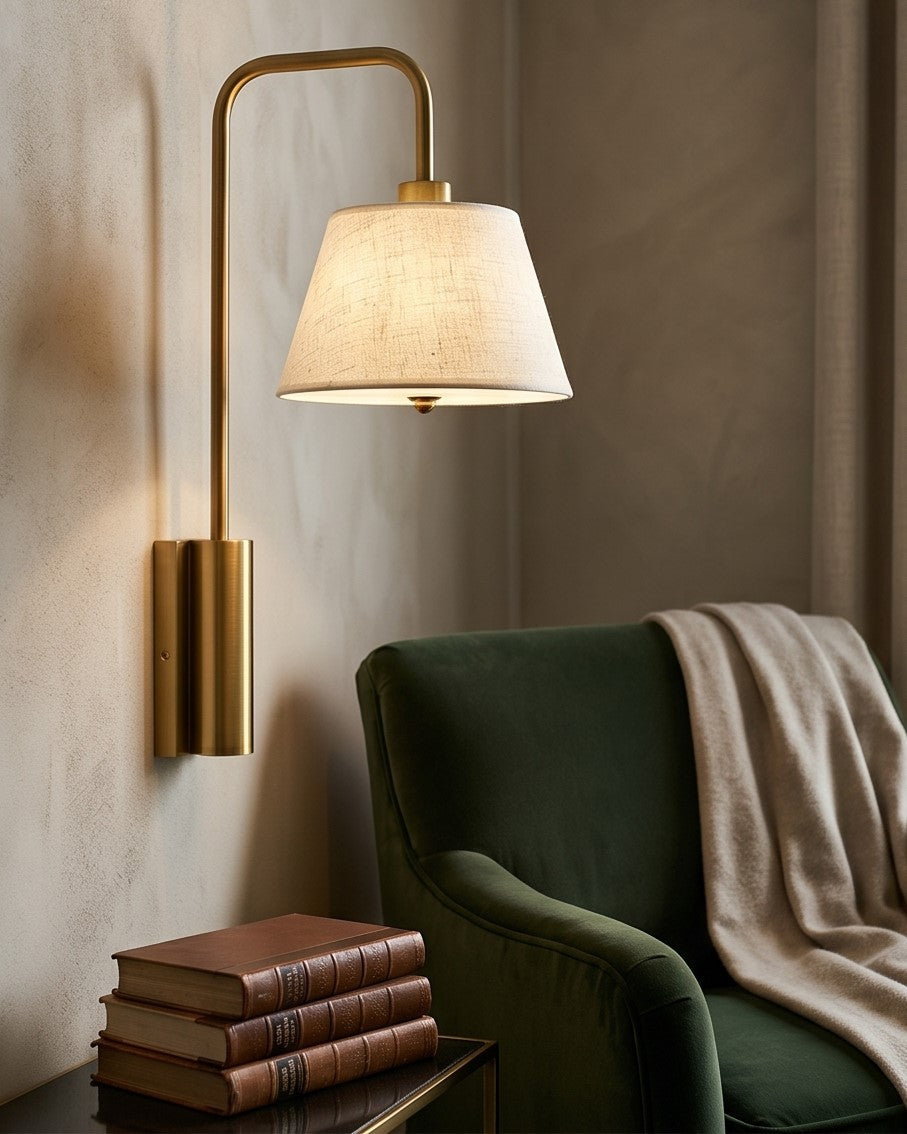 Golden Aura Wall Light