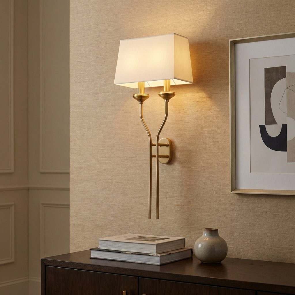 Lunar Radiance Wall Light for Living Room