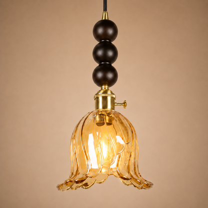 Forest Lily Pendant Light For Living Room & Item  for Home Decoration - Amber