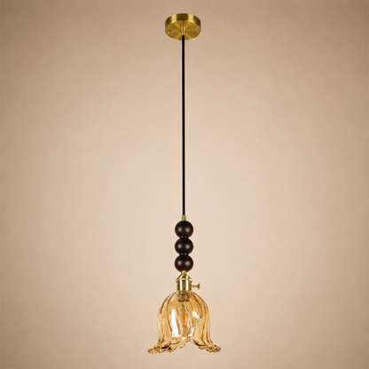 Forest Lily Pendant Light For Living Room & Item  for Home Decoration - Amber