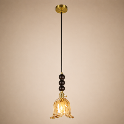 Forest Lily Pendant Light For Living Room & Item  for Home Decoration - Amber