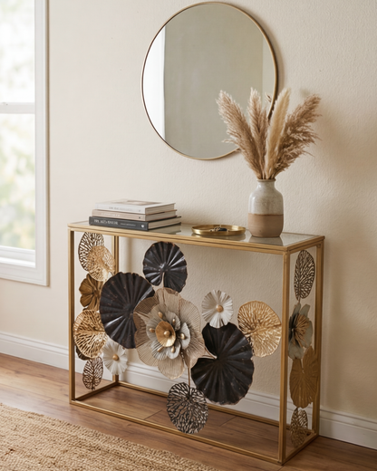 Aurelia Bloom Artistic Console Table