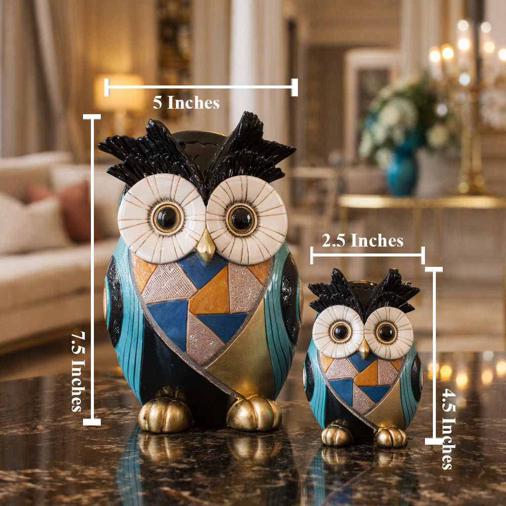 Wise Owl Home Decoration Showpiece & Items for Room Decoration