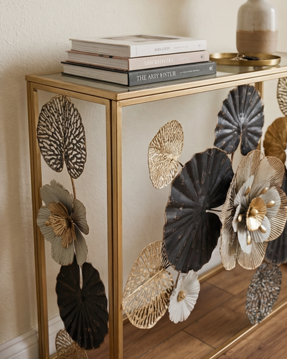 Aurelia Bloom Artistic Console Table