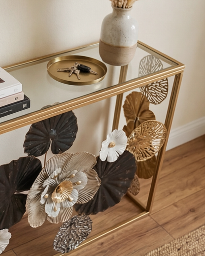Aurelia Bloom Artistic Console Table