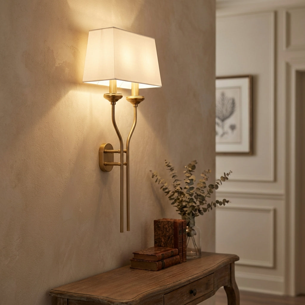 Lunar Radiance Wall Light for Living Room