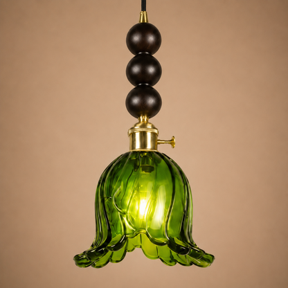 Forest Lily Pendant Light For Living Room & Item  for Home Decoration - Green