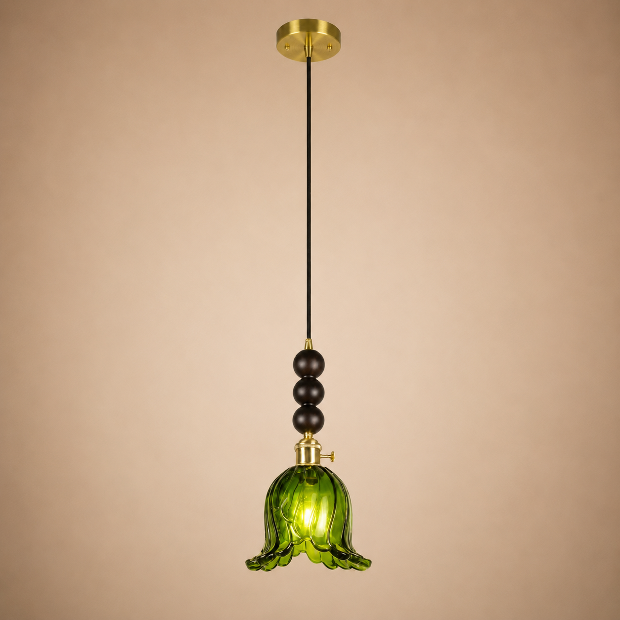 Forest Lily Pendant Light For Living Room & Item  for Home Decoration - Green