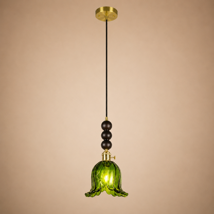 Forest Lily Pendant Light For Living Room & Item  for Home Decoration - Green