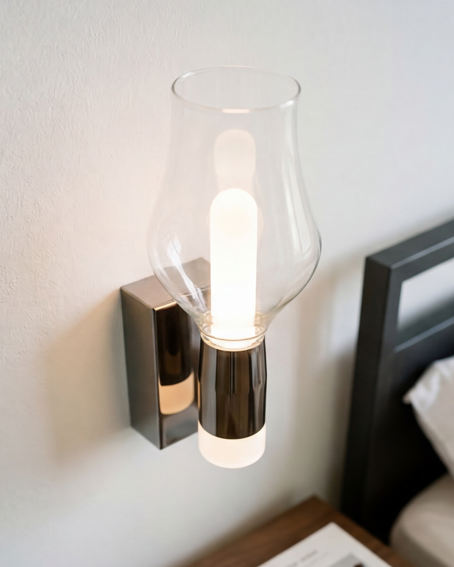 Vintage Flame Glow Wall Light