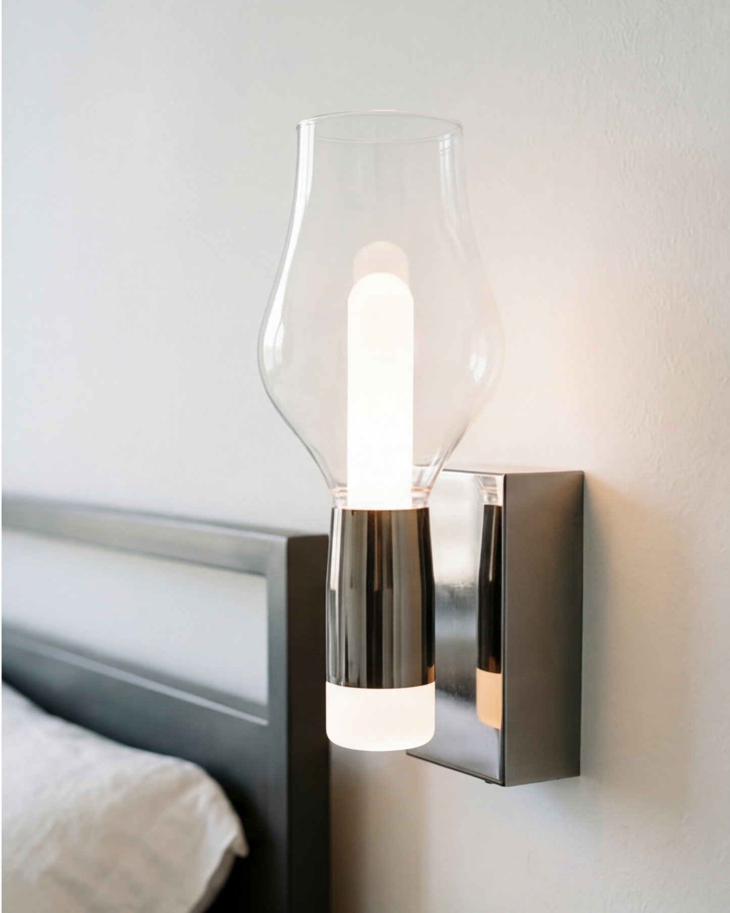 Vintage Flame Glow Wall Light