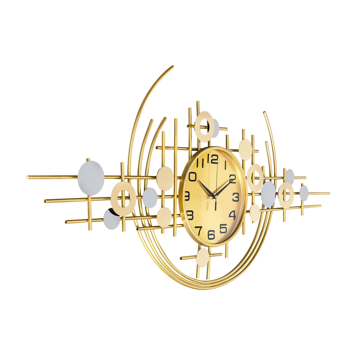 Timekeeper's Treasure Metal Wall Art Clocks for the Home Buy Wall Clock Online