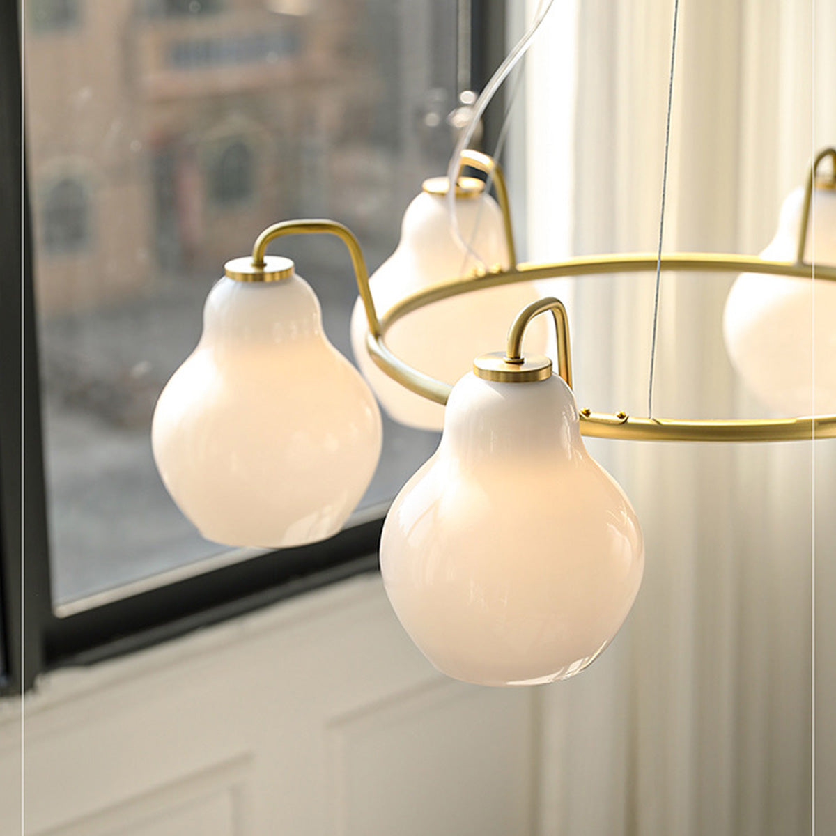 Lunar Glow Pendant Chandelier Light For Living Room