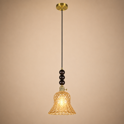 Morning Bloom Pendant Light For Home  & Item  for Home Decoration  - Amber