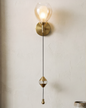 Halo Drop Elegance Wall Light - Amber