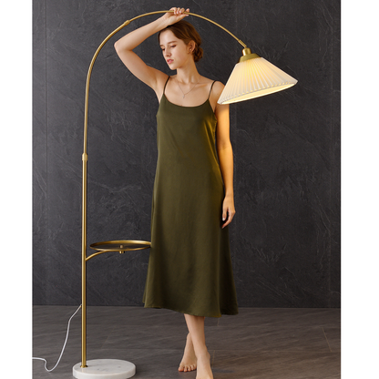 The Bay Area Arc Shaped Floor Lamp and Accent Table ( With Wireless Charging Table)