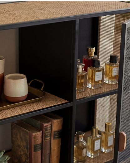 Obsidian Nest Display Cabinet