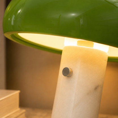 Capstone Glow Table lamp for Home & Item for Home Decoration - Green