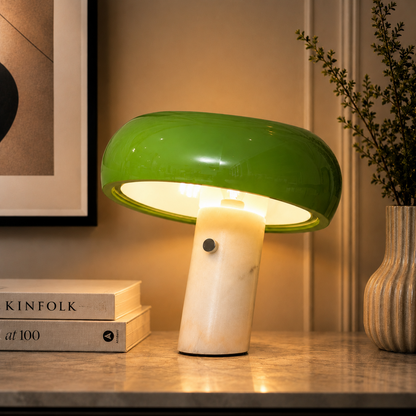 Capstone Glow Table lamp for Home & Item for Home Decoration - Green