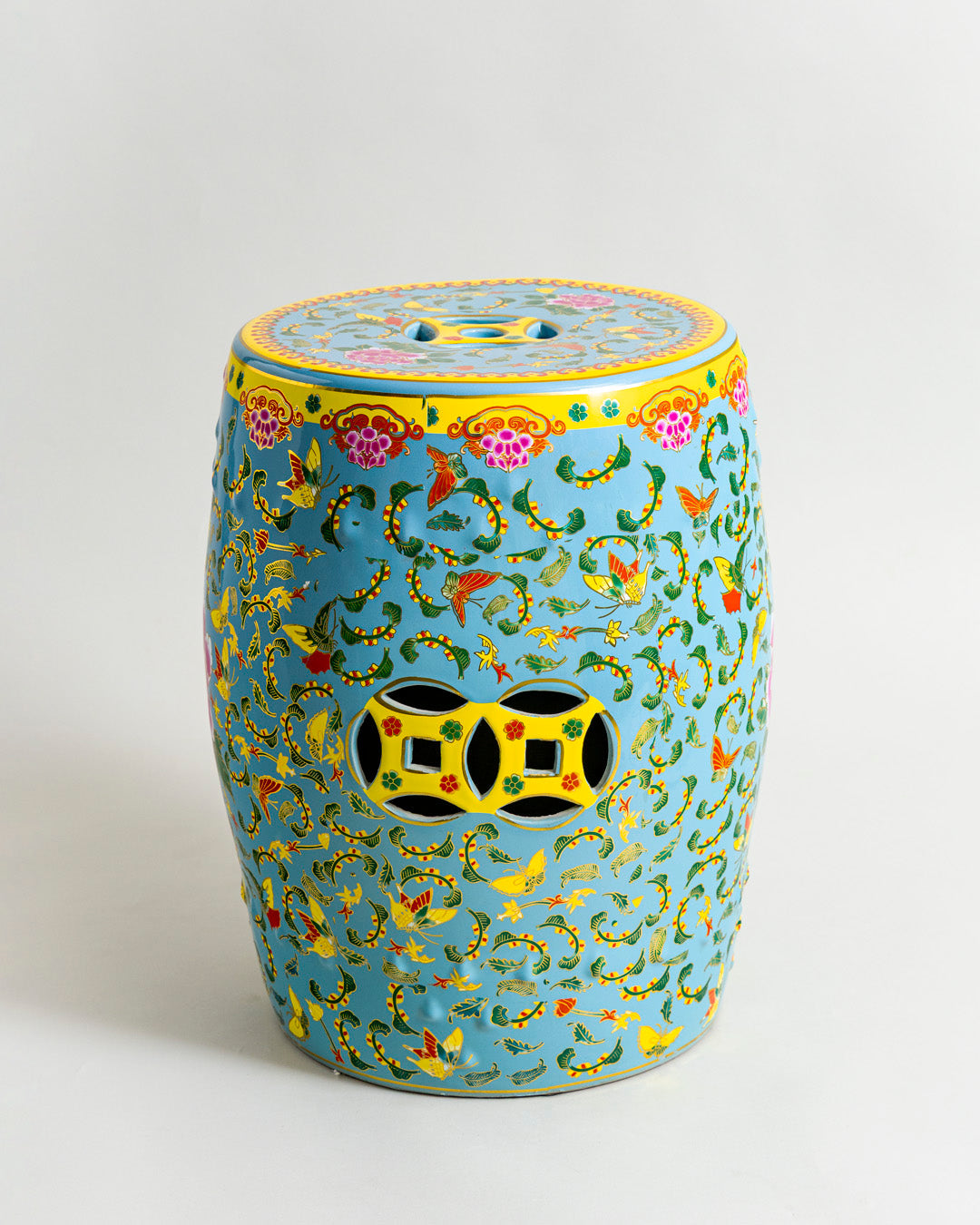 Sky Blossom Garden Stool