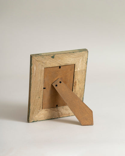Antique Olive Distressed Photo Frame