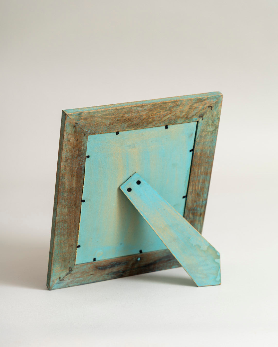 Turquoise Driftwood Photo Frame