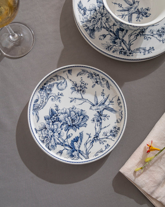 Blue Chinoiserie Blossom Quarter Plate