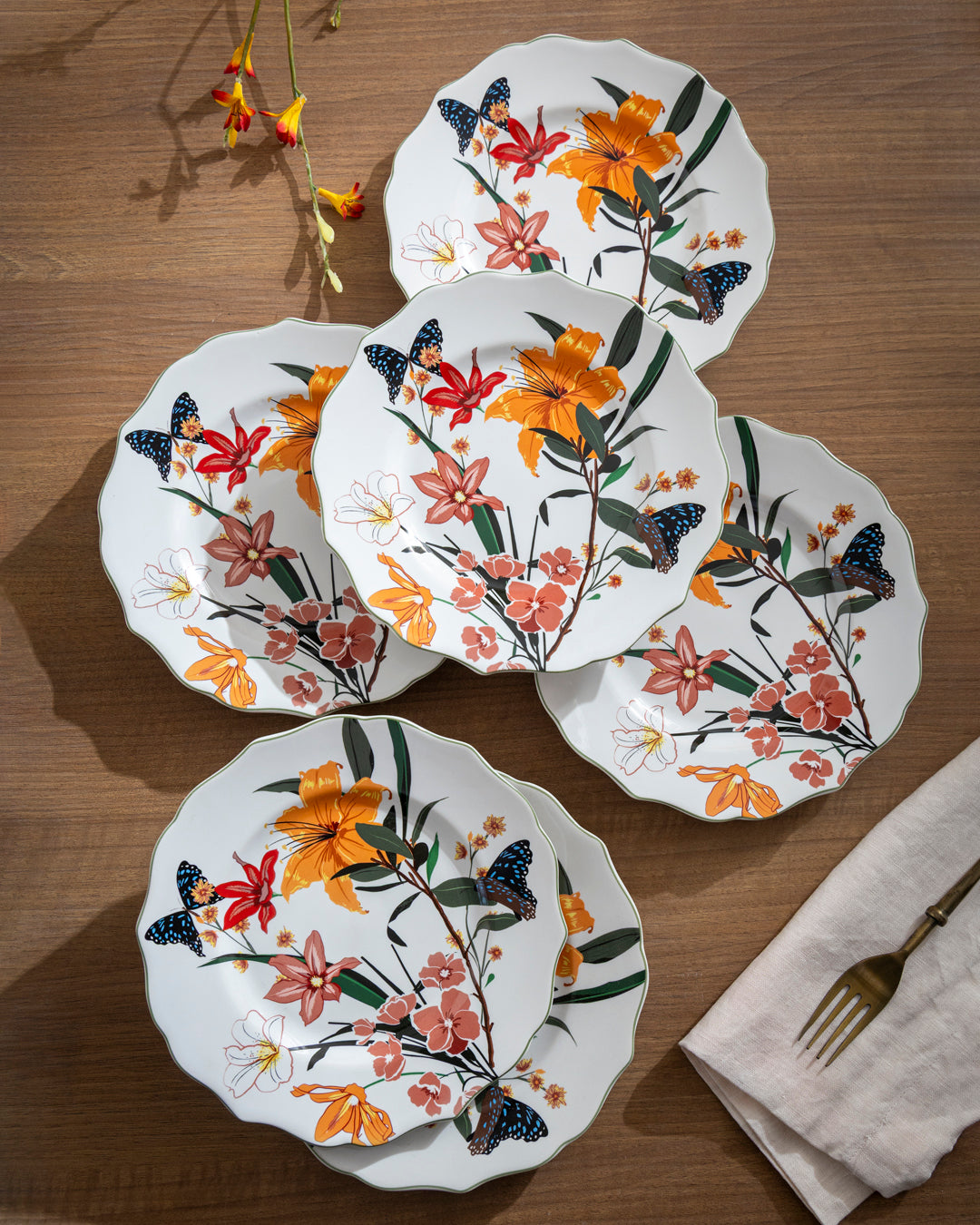 Meadow Bloom Quarter plate