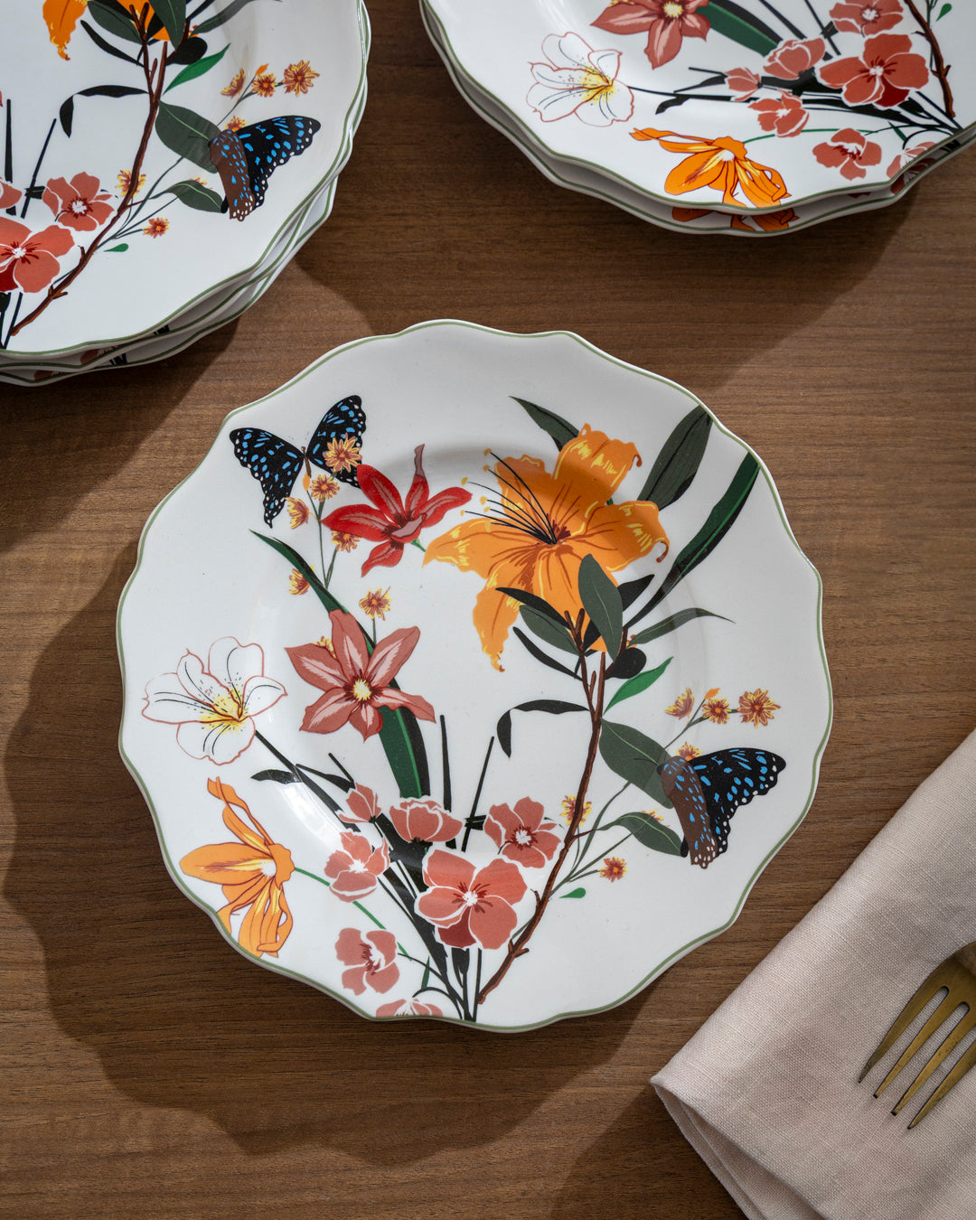 Meadow Bloom Quarter plate
