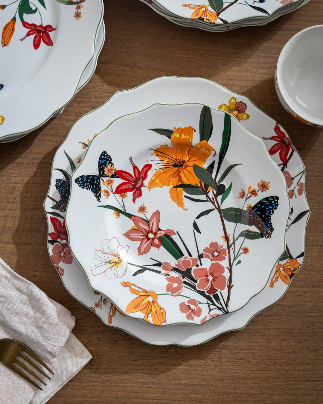 Meadow Bloom Quarter plate