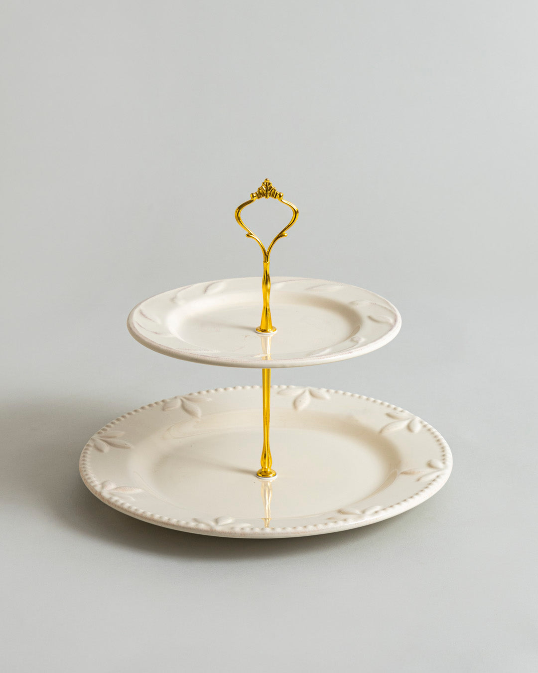 Royal Crown 2-Tier Cake Stand