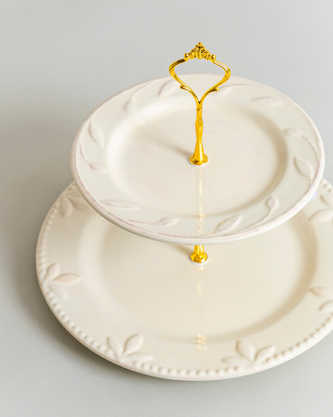 Royal Crown 2-Tier Cake Stand