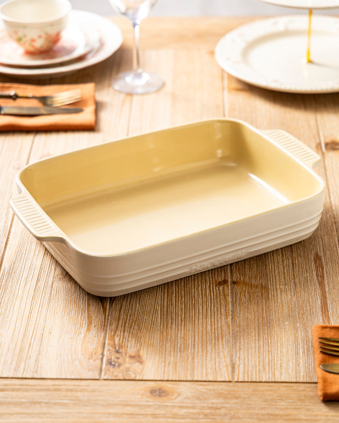 Oven Craft Baking Dish - White