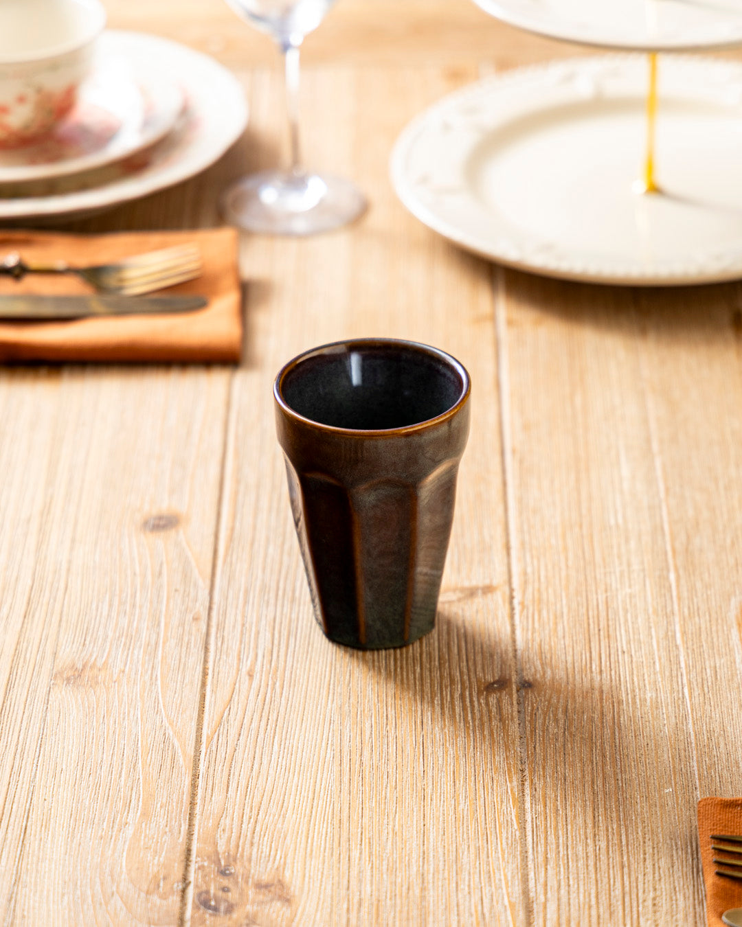 Ridge Tall Drinking Glass