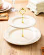 Royal Crown 2-Tier Cake Stand