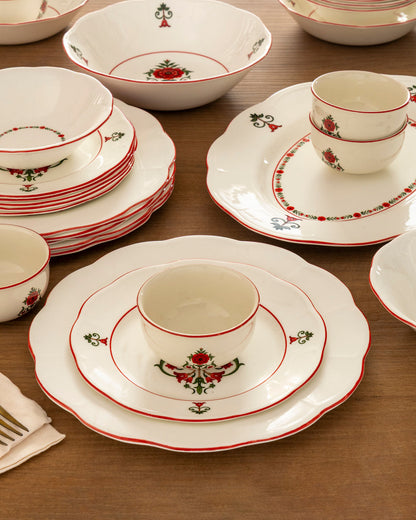 Royal Rose Heritage - 28 Piece Dinner Set