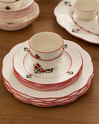 Royal Rose Heritage - 28 Piece Dinner Set