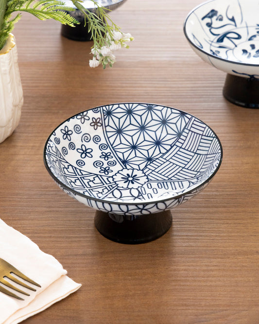 Blue & White Fruit Bowl / Nut Bowl