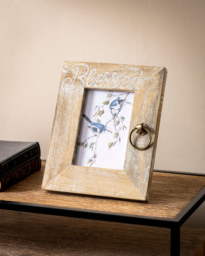Blessed Rustic Photo Frame